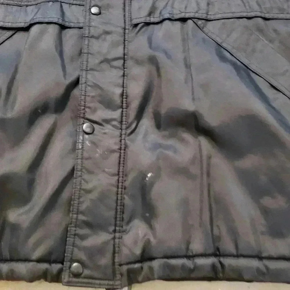 VTG 90s NIKE Puffer Jacket Trench Coat Stadium Parka 2XL - Picture 8 of 8
